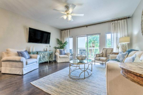 Classy Resort Condo with Balcony Walk to Beach
